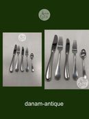 Anton Michelsen Ida Sterling Sølv Bestik Sæt til 6 Pers. 30 dele