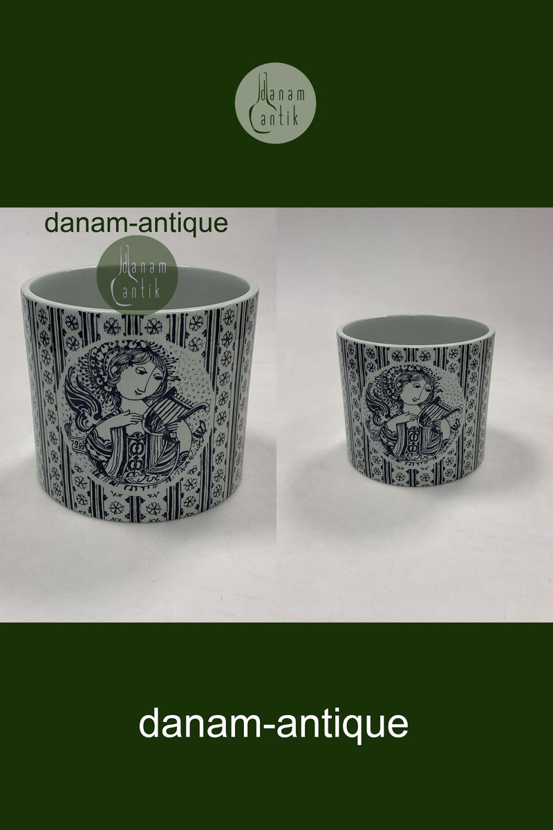 Bjørn Wiinblad Nymølle Flowerpot - Christmas 1981 No. 3025-699