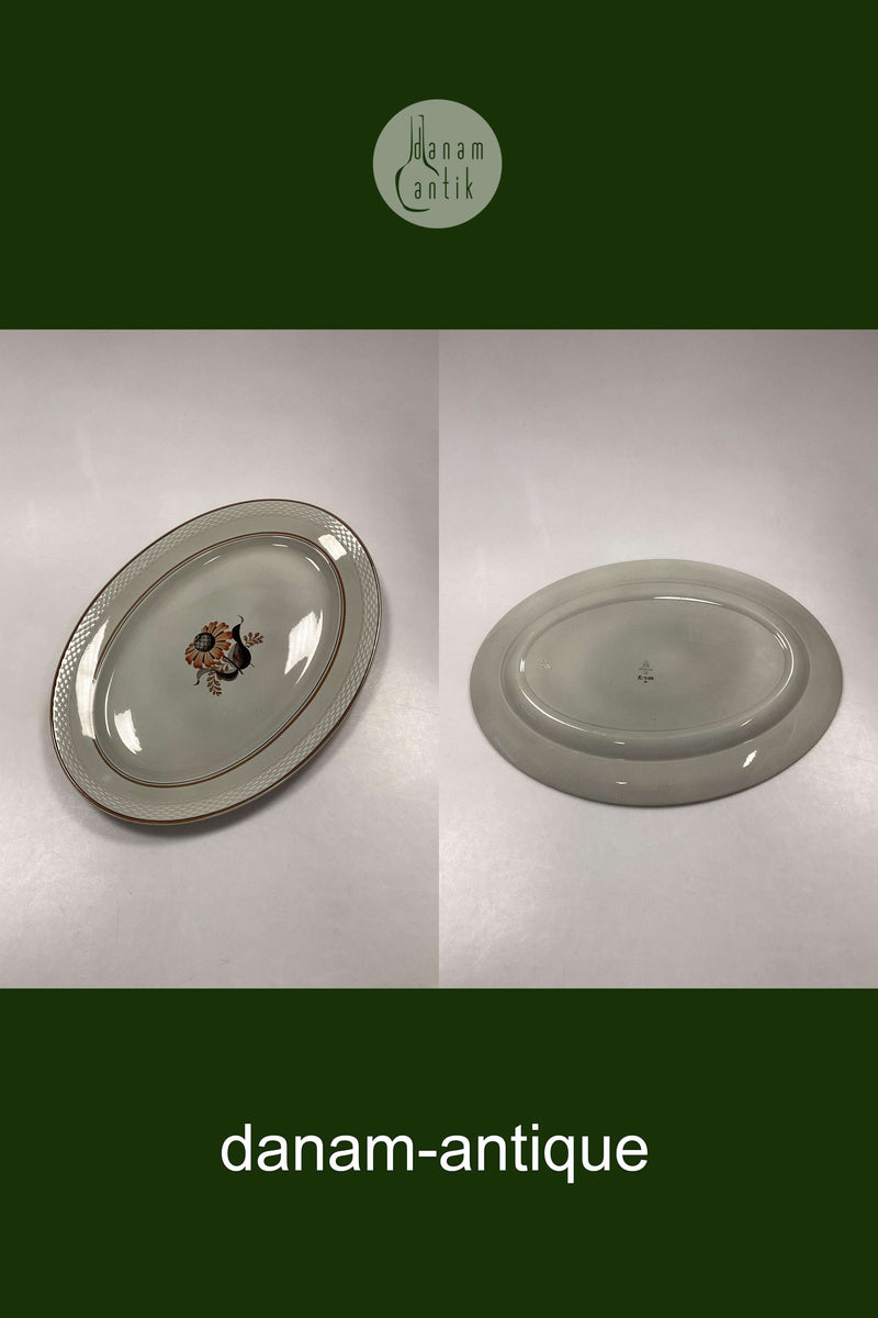 Aluminia Kirsten Stort Ovalt Fad