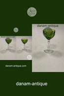 Holmegaard / Val Saint Lambert  Haakon Grønne Hvidvinsglas