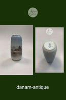 Lyngby Porcelæn Vase med Bondegård No. 74-2/76