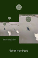 Tidlig Royal Copenhagen Flora Danica Perlestels fad med Blomster fra 1780-1790