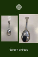 Dansk Art Nouveau Sølv Ske i Bindesbøll stil