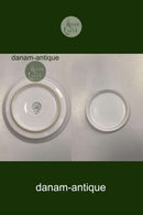 Bing og Grøndahl/Kronjyden Stentøj Hvid Cordial Kagetallerken No. 306