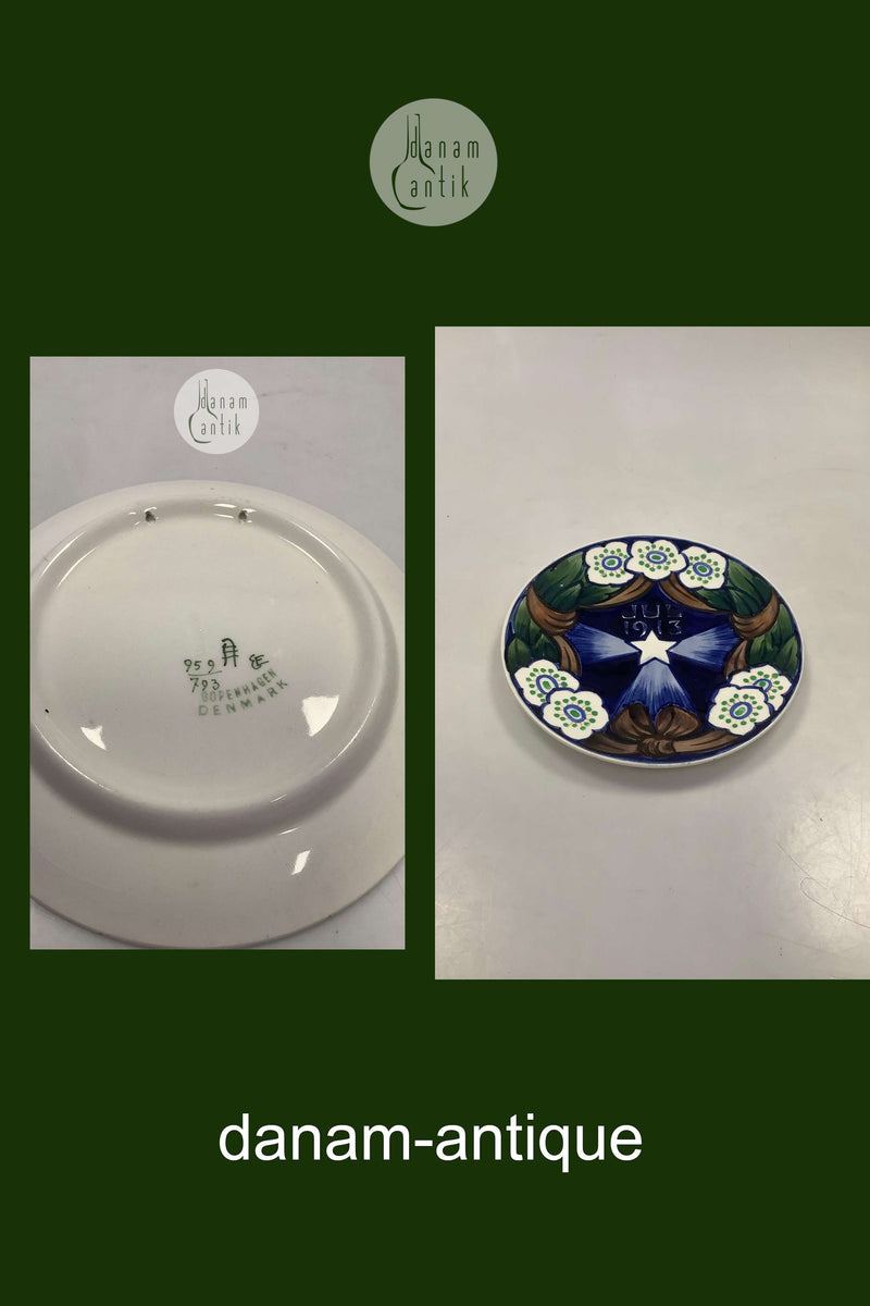 Aluminia Juleplatte fra 1913