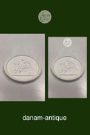 Royal Copenhagen Biscuit Plate Cupid complains to Venus about the sting of a bee No 84