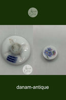 Royal Copenhagen Antik Knap i overglasur med Blomst 2