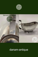 ATLA Danark Sovsekande i Sølvplet. Art Deco stil med Sort plasthåndtag