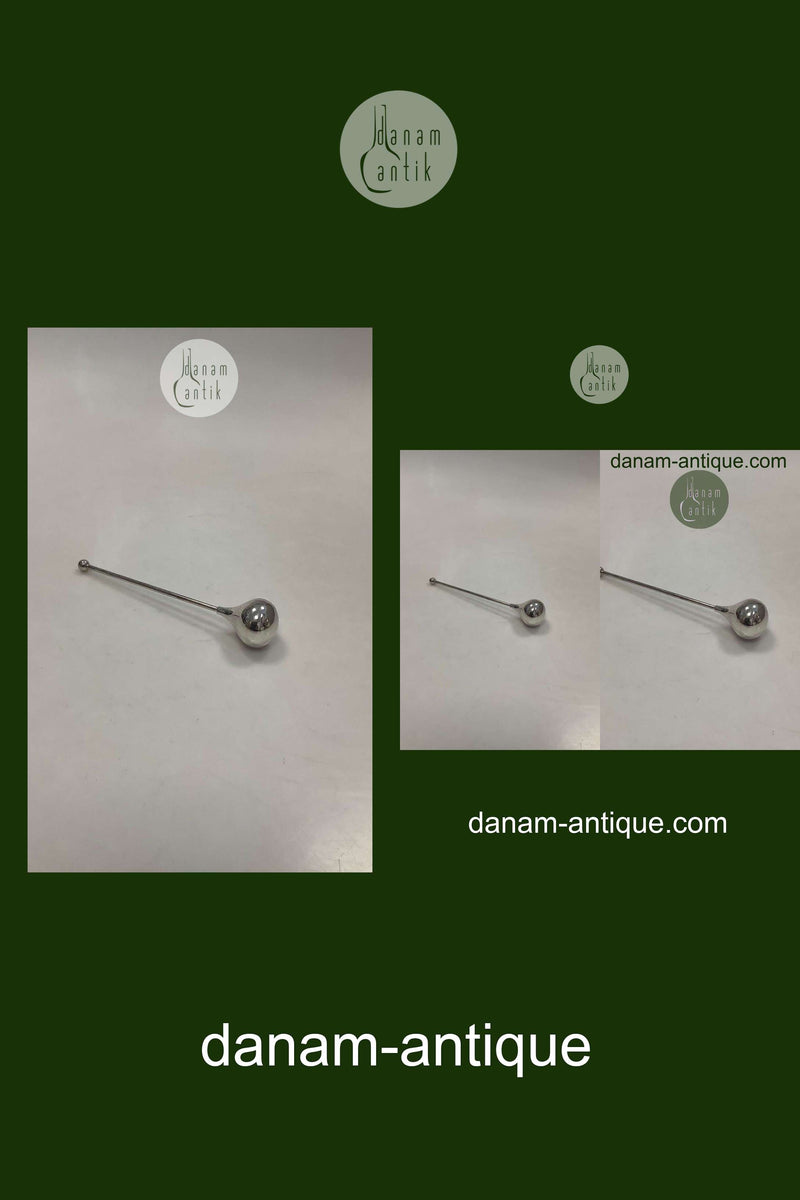 Køleæg i sølvplet af Piet Hein Dansk