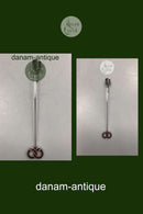 Georg Jensen Golden Christmas Lyseholder - Kringle 1992 / Palladium