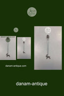 Georg Jensen Golden Christmas Lyseholder - Julebuk 1993 / Palladium