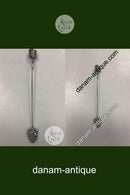 Georg Jensen Golden Christmas Lyseholder - Kogle 1994 / Palladium