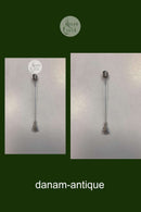 Georg Jensen Golden Christmas Lyseholder - Juletræ 1998 / Palladium