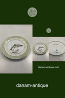 Royal Copenhagen Grøn Fisketallerken No 919/1710 med Salmo Trutta