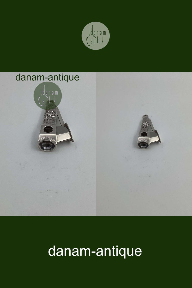 Dansk Cigar klipper i sølv og stål