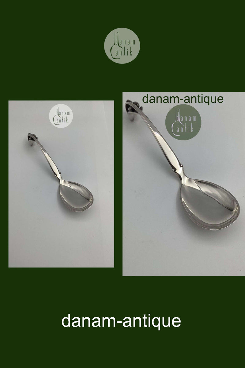 Dansk Sølv Ornamental Ske