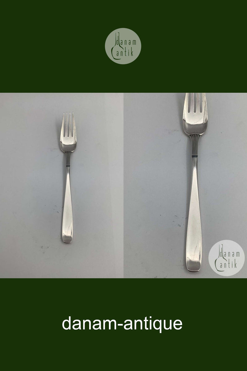 Ascot W. & S. Sørensen Sterling Sølv Frokostgaffel