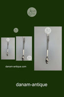 Evald Nielsen No 6 cold meat Fork in Silver