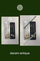 Georg Jensen Christmas Collectibles  Lyseholder - Hjerte og Stjerne 2010