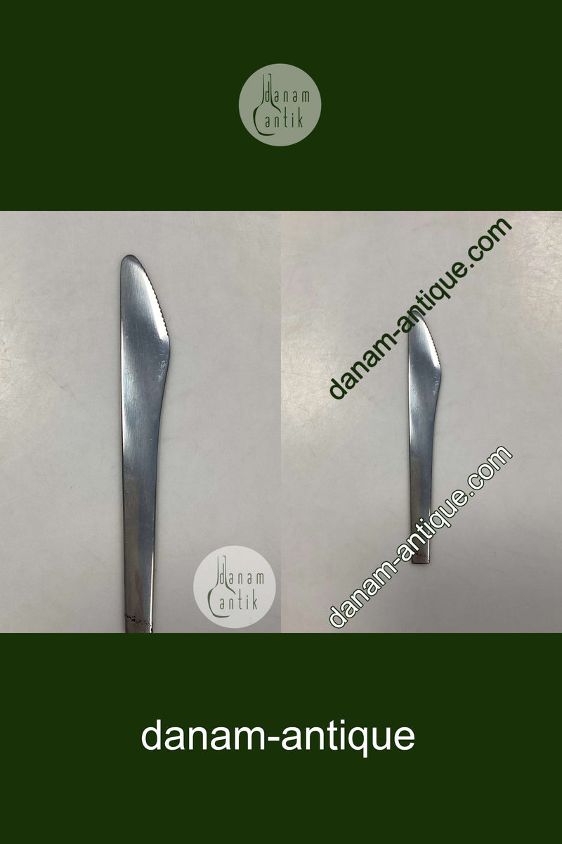 Georg Jensen Stainless 'Blå Haj' Kniv, med Skær - SLID