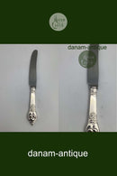 Evald Nielsen No. 2 Kniv i Sølv og Rustfrit Stål