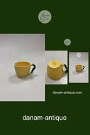 Royal Copenhagen Ursula Kaffekop i Gul No. 072