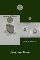 Royal Copenhagen Creme Svejfet med Guld (Stel 1235) Tandstikholder No. 1801