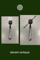 Sardin Gaffel i Sølv og Horn  Måler 18,5cm / 7.28 inch