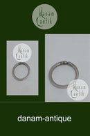 Georg Jensen Sterling Sølv Konge Nøglering No 208