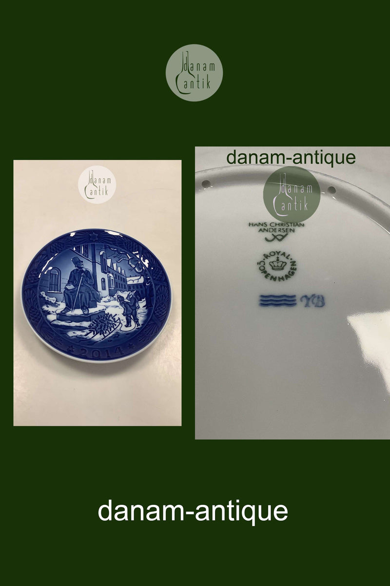 Royal Copenhagen Juleplatte fra 2014