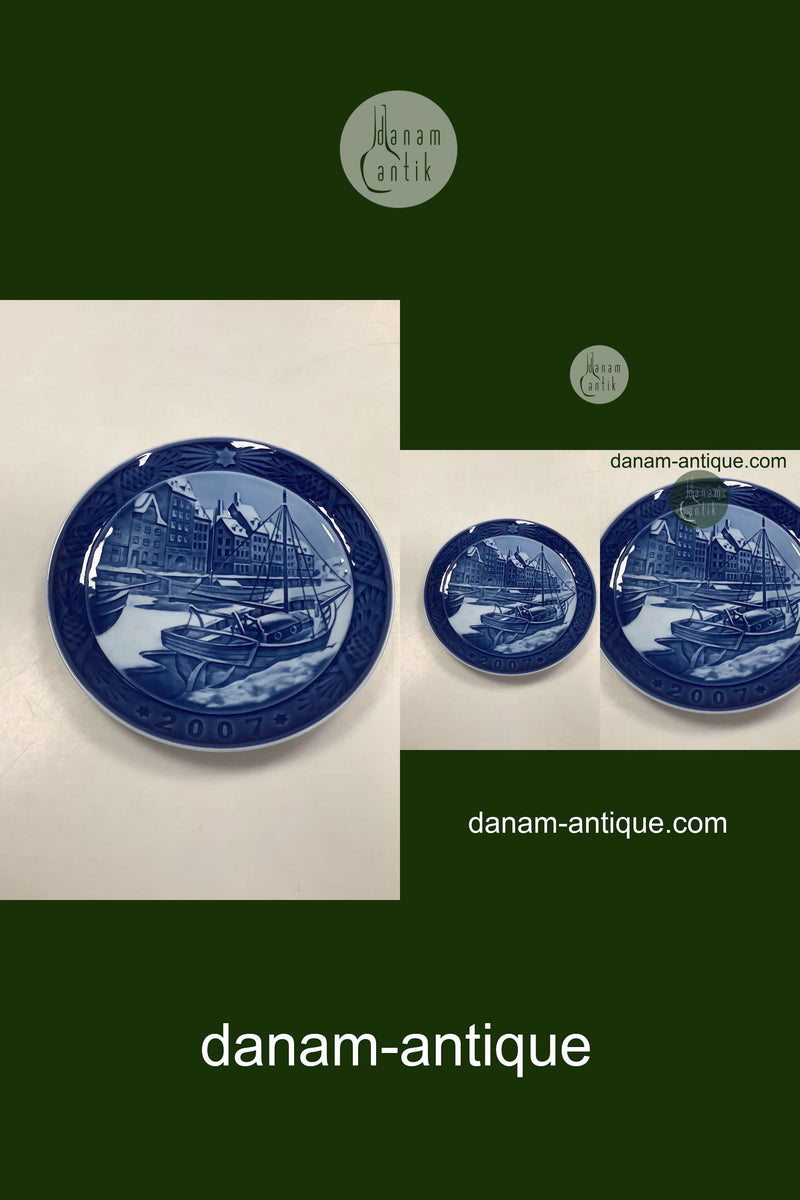 Royal Copenhagen Juleplatte fra 2007