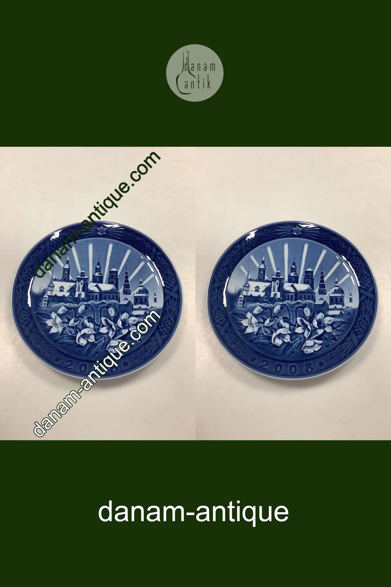 Royal Copenhagen Juleplatte fra 2008