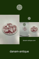 Bjørn Wiinblad: Rød Juni platte fra Nymølle - ROSER