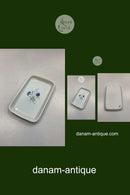 Bing og Grøndahl Hvid Demeter / Kornblomst Kaffebakke No. 96