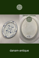 Royal Copenhagen Musselmalet Halvblonde Ovalt Fad No. 534