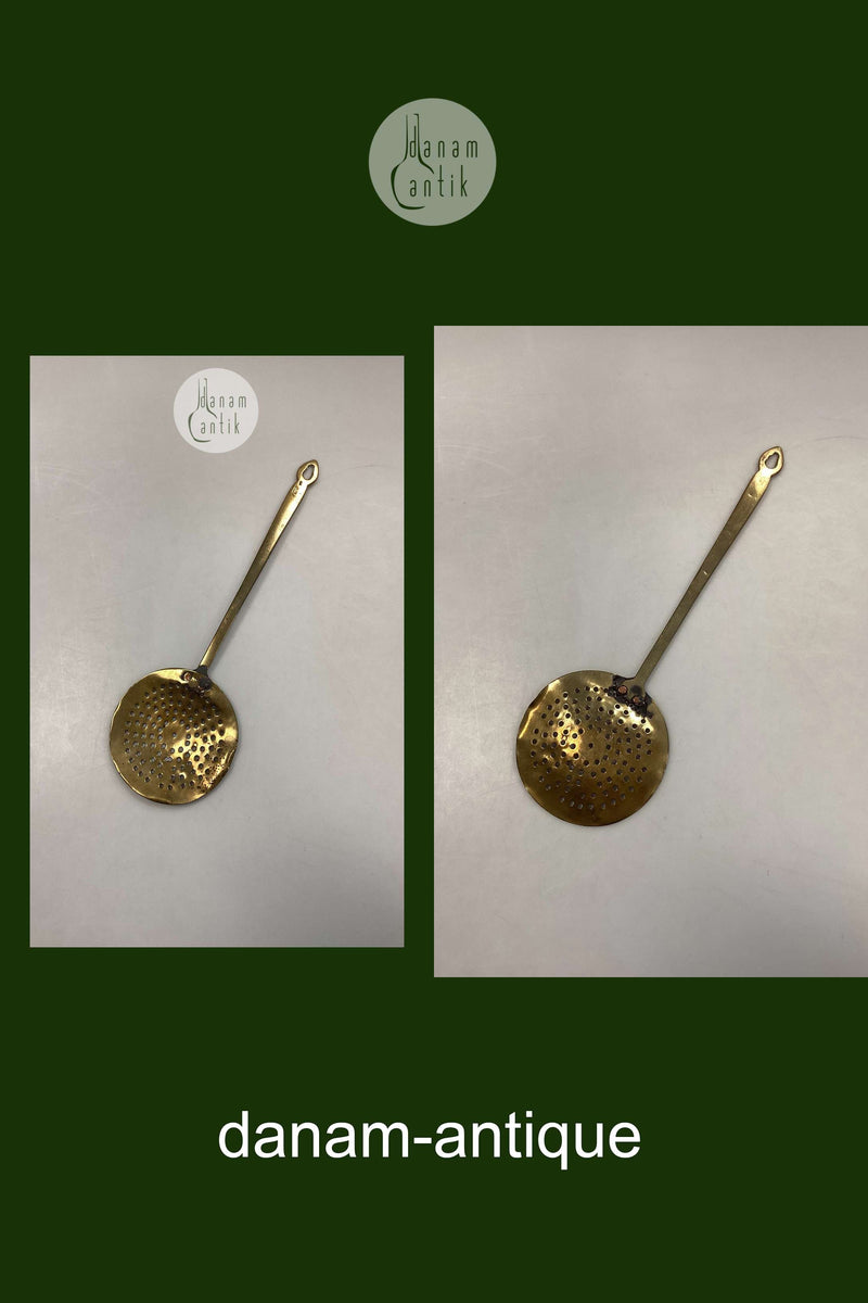 Antik hulske i messing