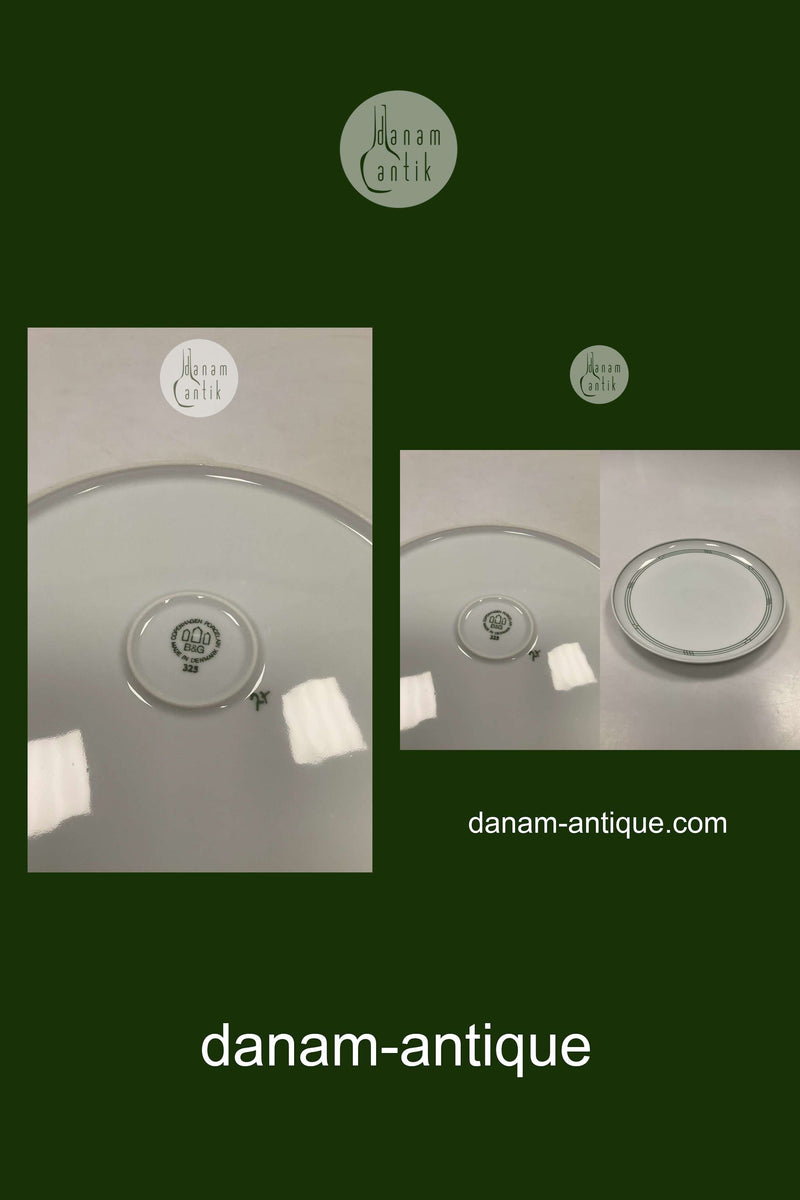 Bing & Grøndahl Delfi Grøn Spisetallerken No 325