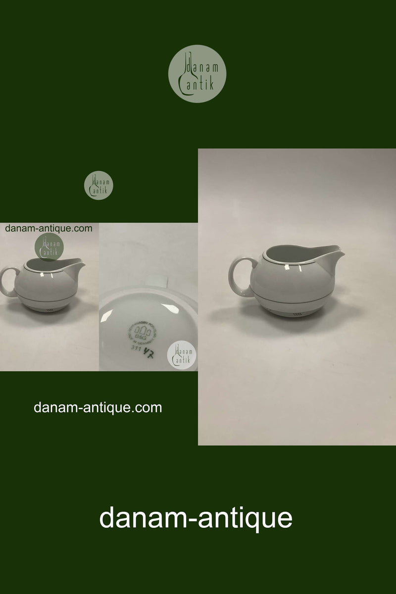 Bing & Grøndahl Delfi -  Grøn Sovsekande/Mælkekande No 311