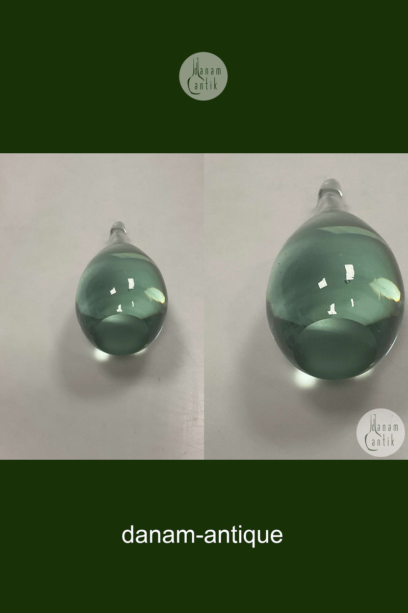 Holmegaard Glas dråbe Brevvægt