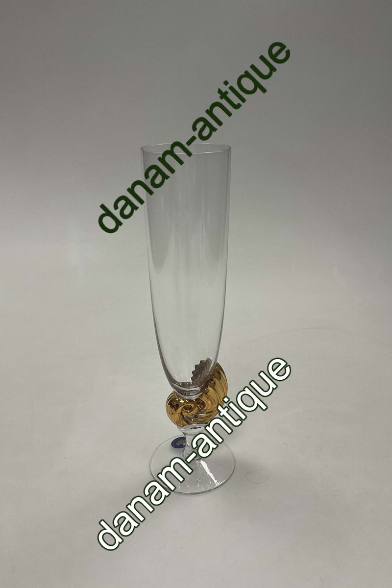 Royal Copenhagen Neptun Millennium Champagneglas
