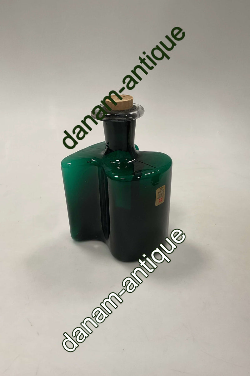 Holmegaard Hivert Dram Flaske grøn