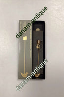 Georg Jensen Golden Christmas Lyseholder - Fugl 1991