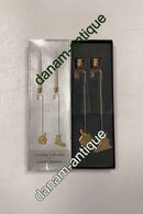 Georg Jensen Christmas Collectibles  Lyseholder - Fuglehus og Skøjte 2011