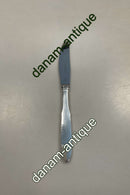 Georg Jensen Sølvplet Mermaid Spisekniv med langt skaft