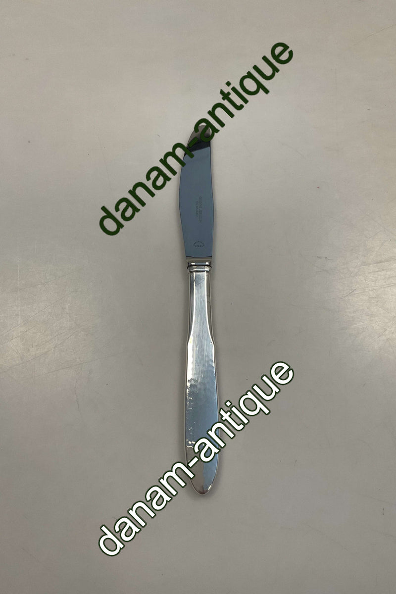 Georg Jensen Sølvplet Mermaid Spisekniv med langt skaft