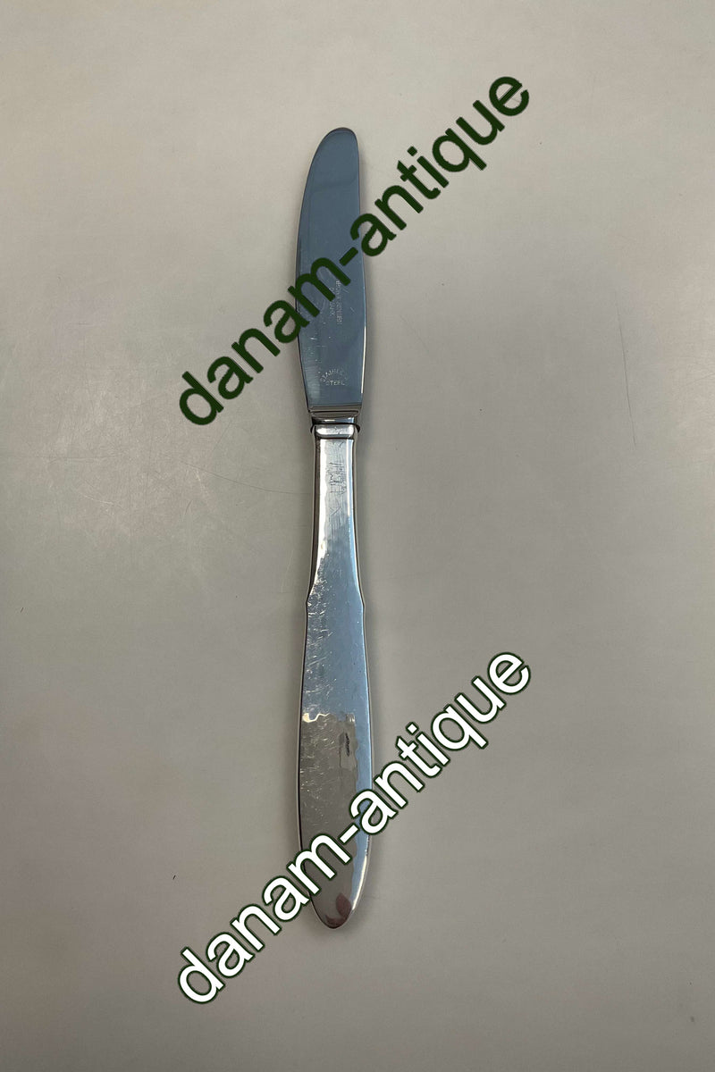 Georg Jensen Sølvplet Mermaid Frokostkniv langt skaft