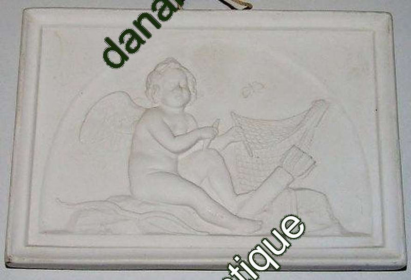 Bing og Grøndahl Biscuit Platte Amor Virker et Net No 82