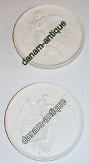 Royal Copenhagen Bisque Plate Night and Day No 86 and No 123