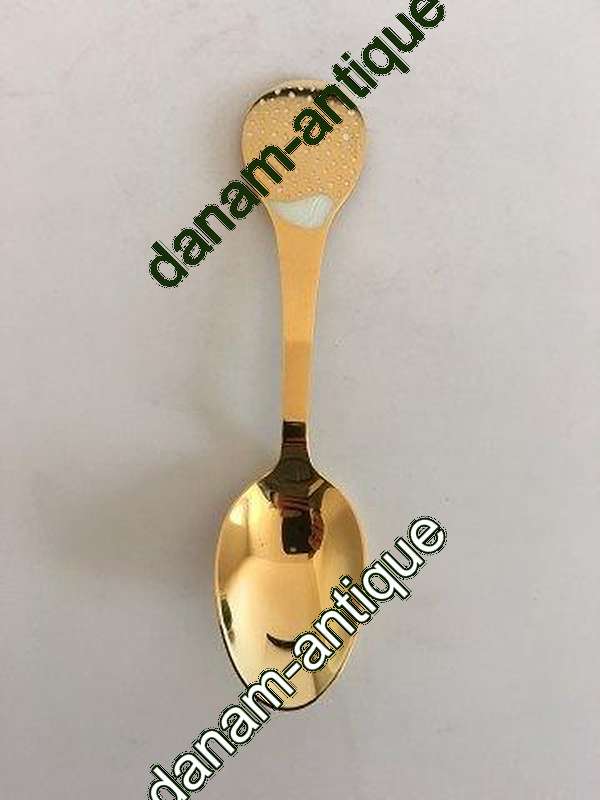 A. Michelsen Juleske 2006 Forgyldt Sterling Sølv med Emalje