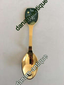 A. Michelsen 1983 Juleske Forgyldt Sterling Sølv med emalje